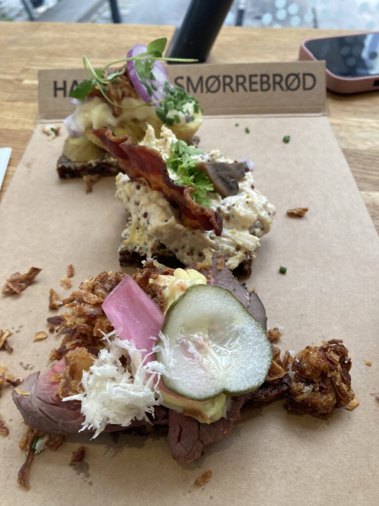 Smorrebrod, sandwhich danois